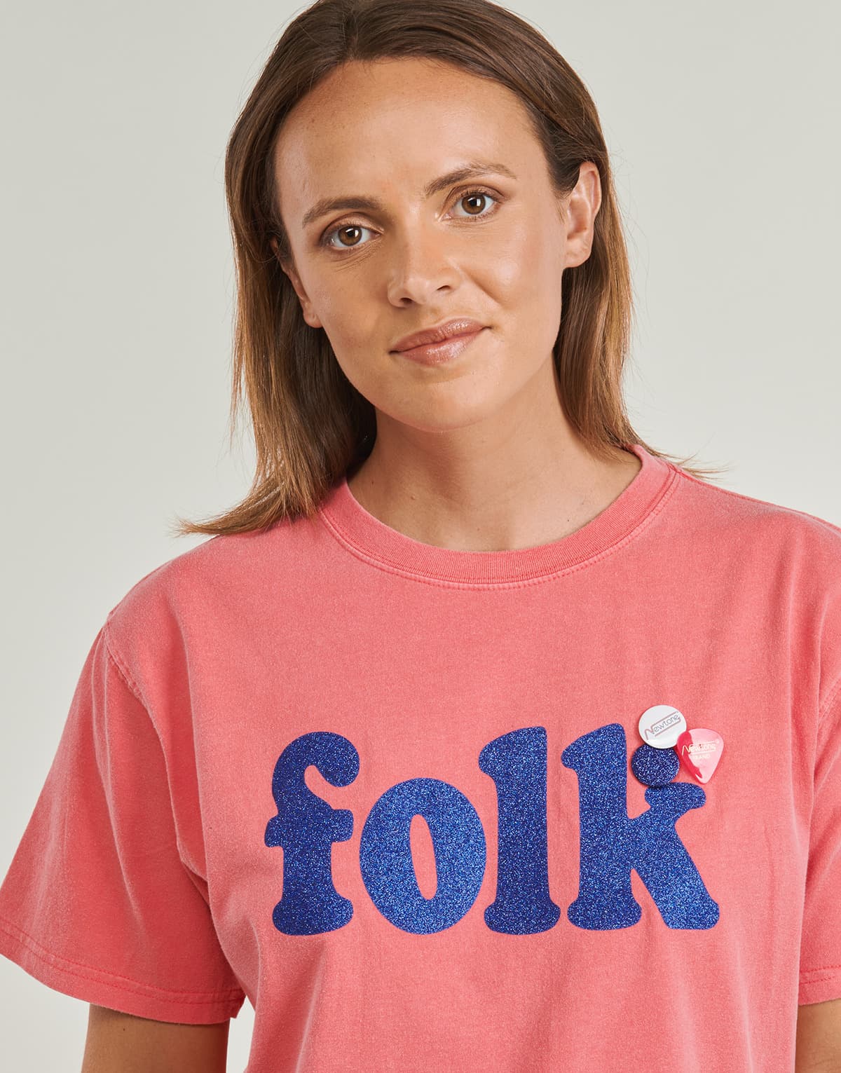 Women's T-Shirts Newtone Pink