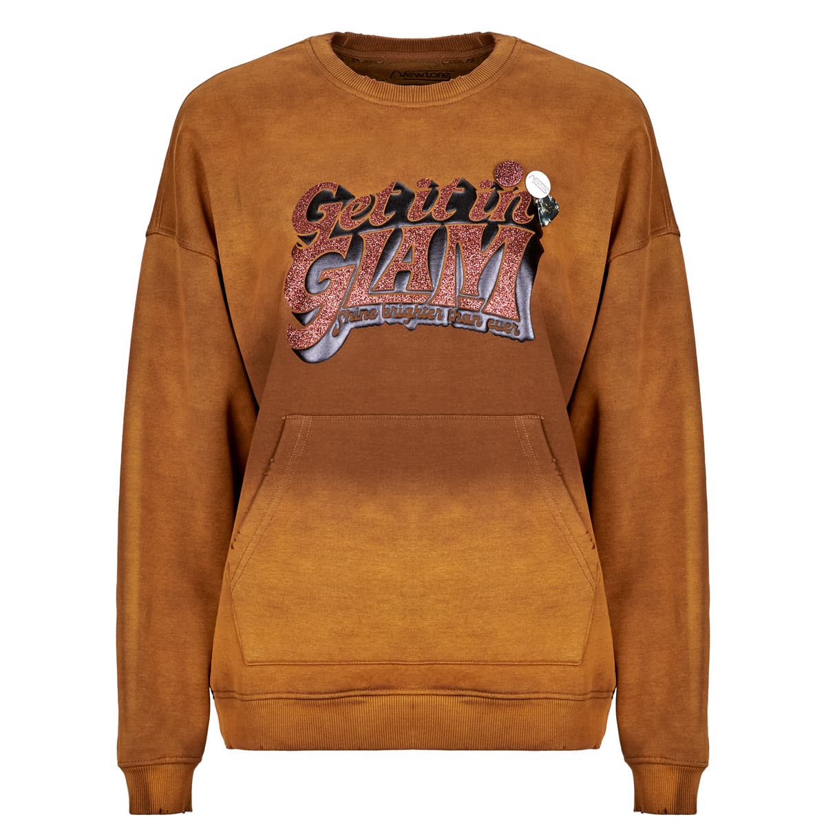 Women's Sports T-Shirts Newtone Brown