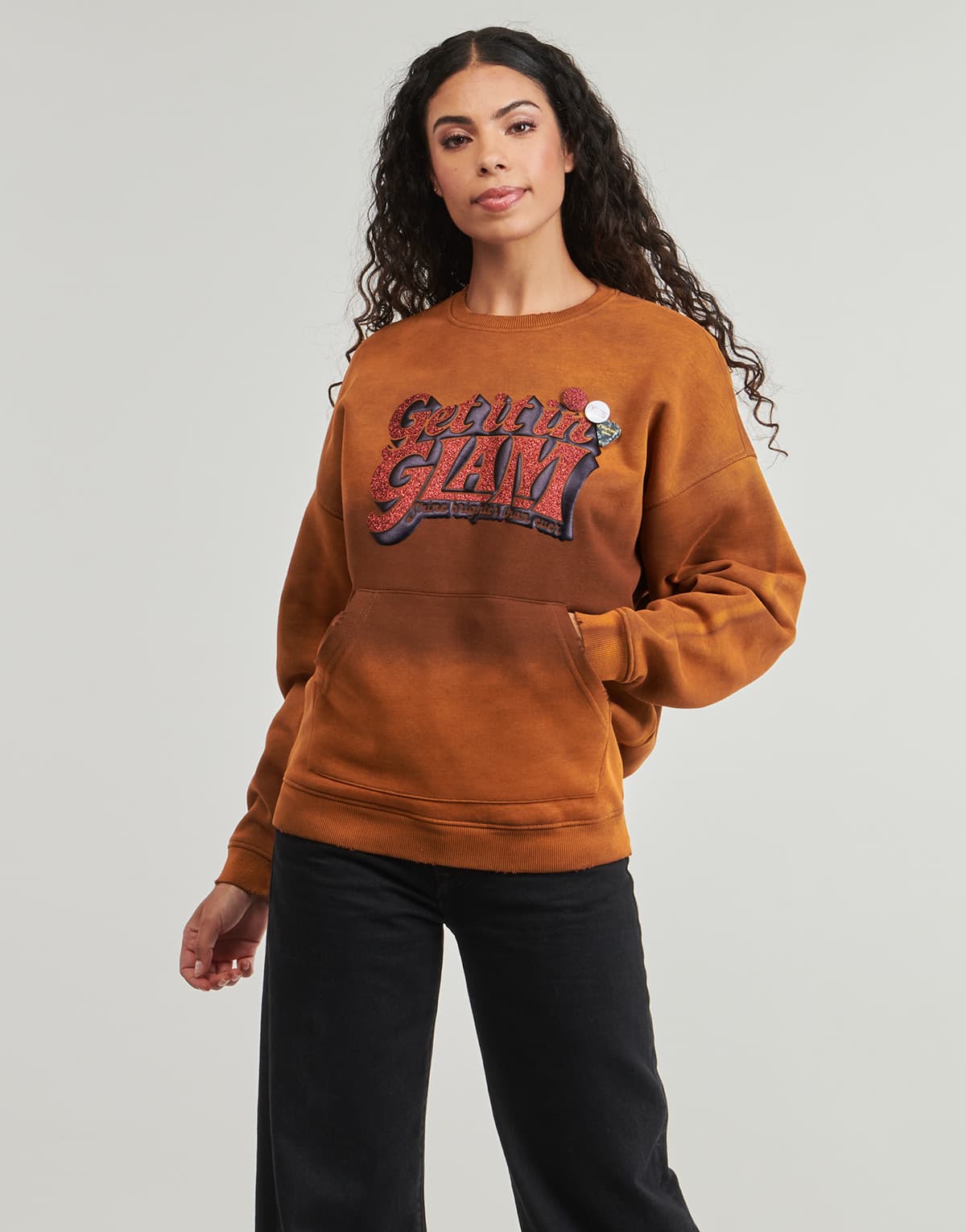 Women's Sports T-Shirts Newtone Brown