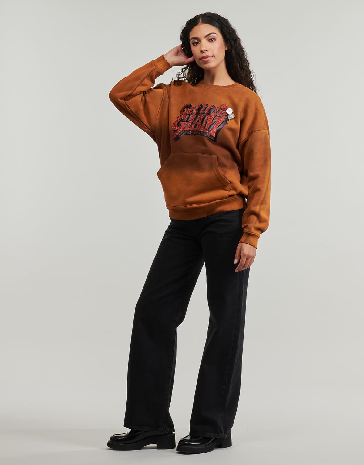 Women's Sports T-Shirts Newtone Brown