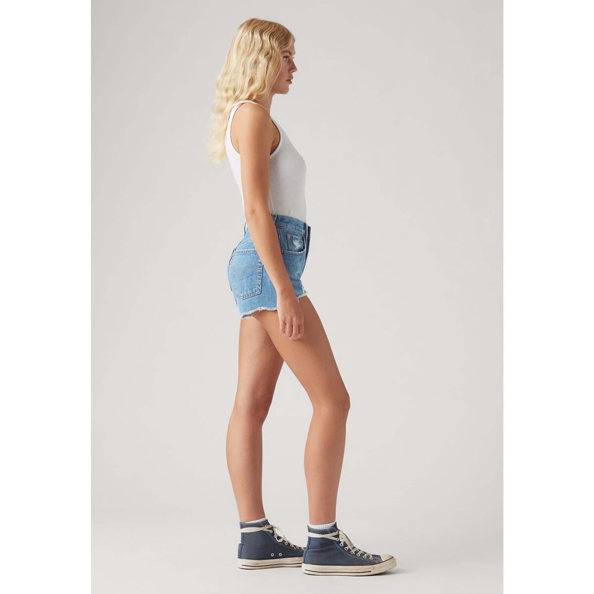 Women's Shorts Levis Blue