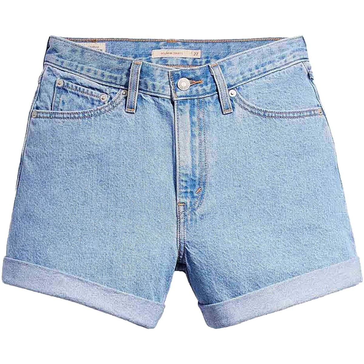 Women's Shorts Levis Blue