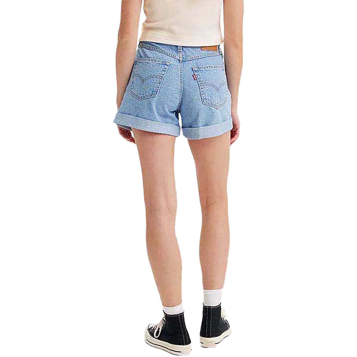 Women's Shorts Levis Blue