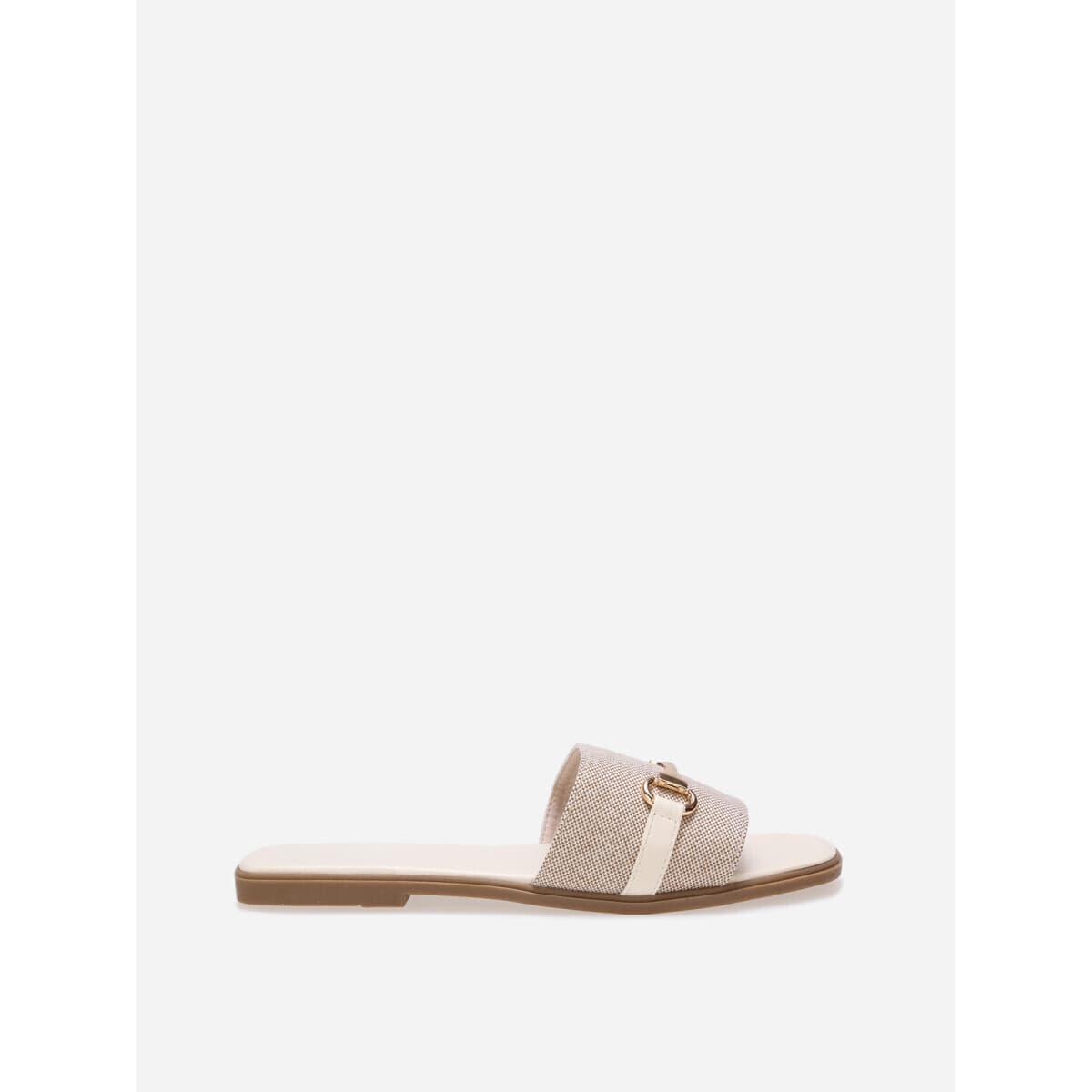 Women's Flip Flops La Modeuse Beige
