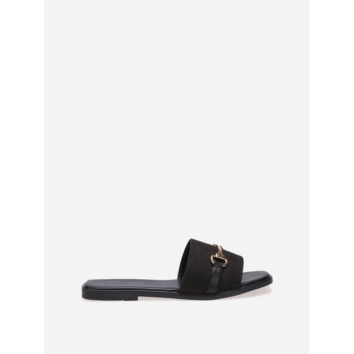 Women's Flip Flops La Modeuse Black