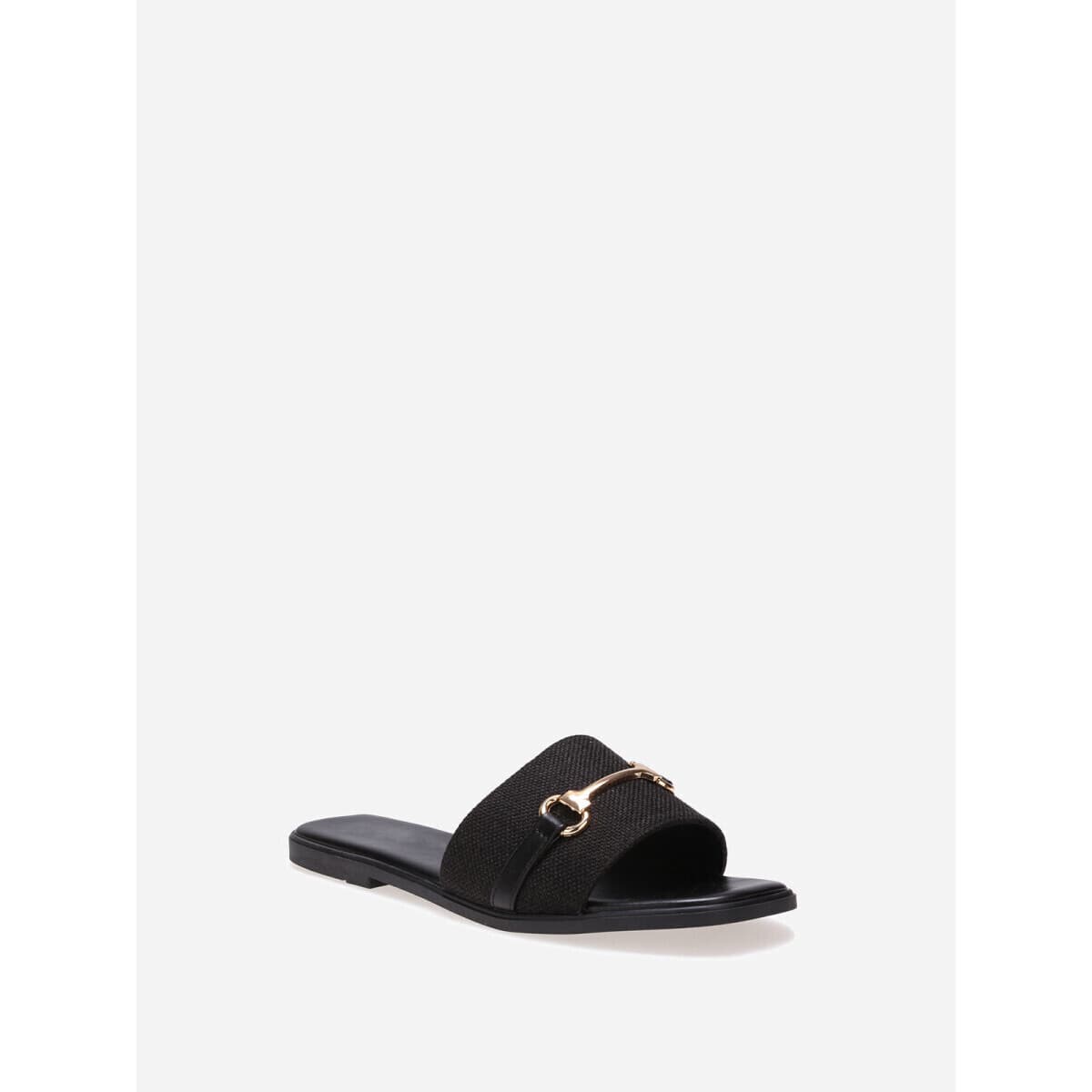 Women's Flip Flops La Modeuse Black