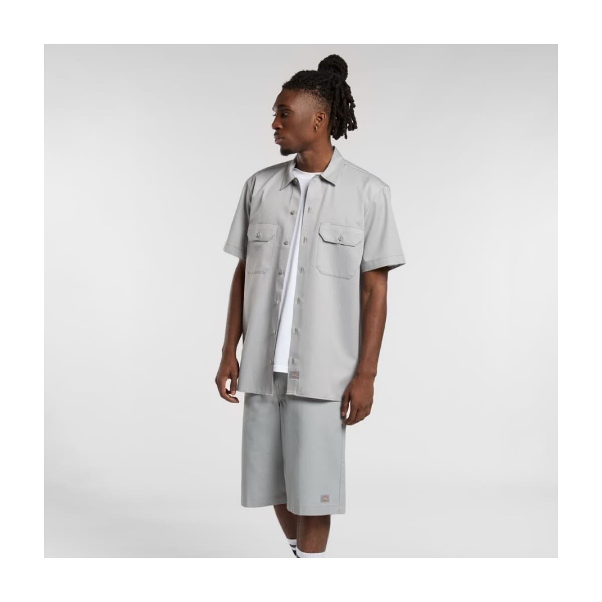 Men's Shirts Dickies Gray