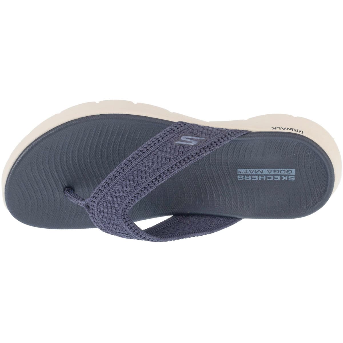 Women's Flip Flops Skechers Blue