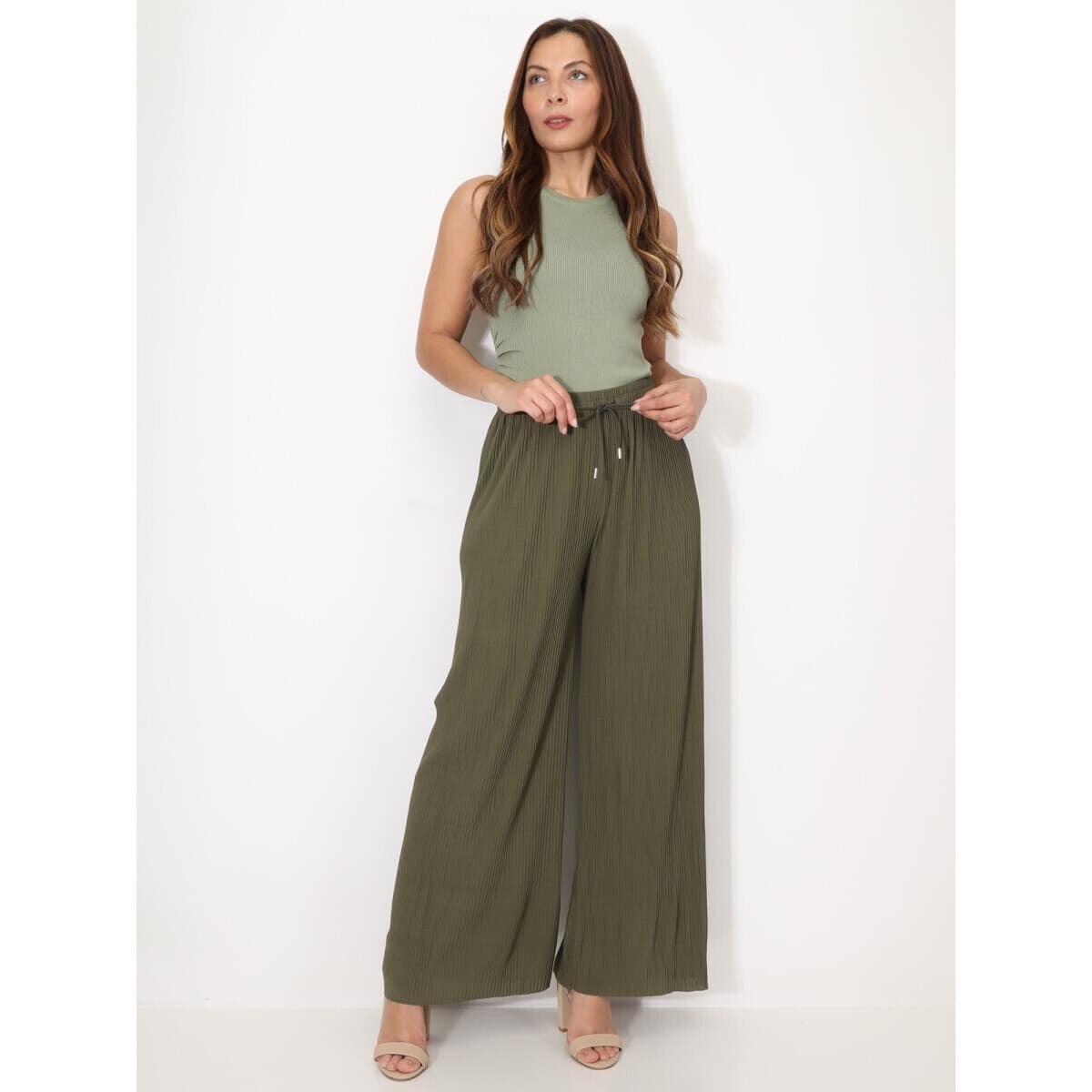 Women's Pants La Modeuse Khaki