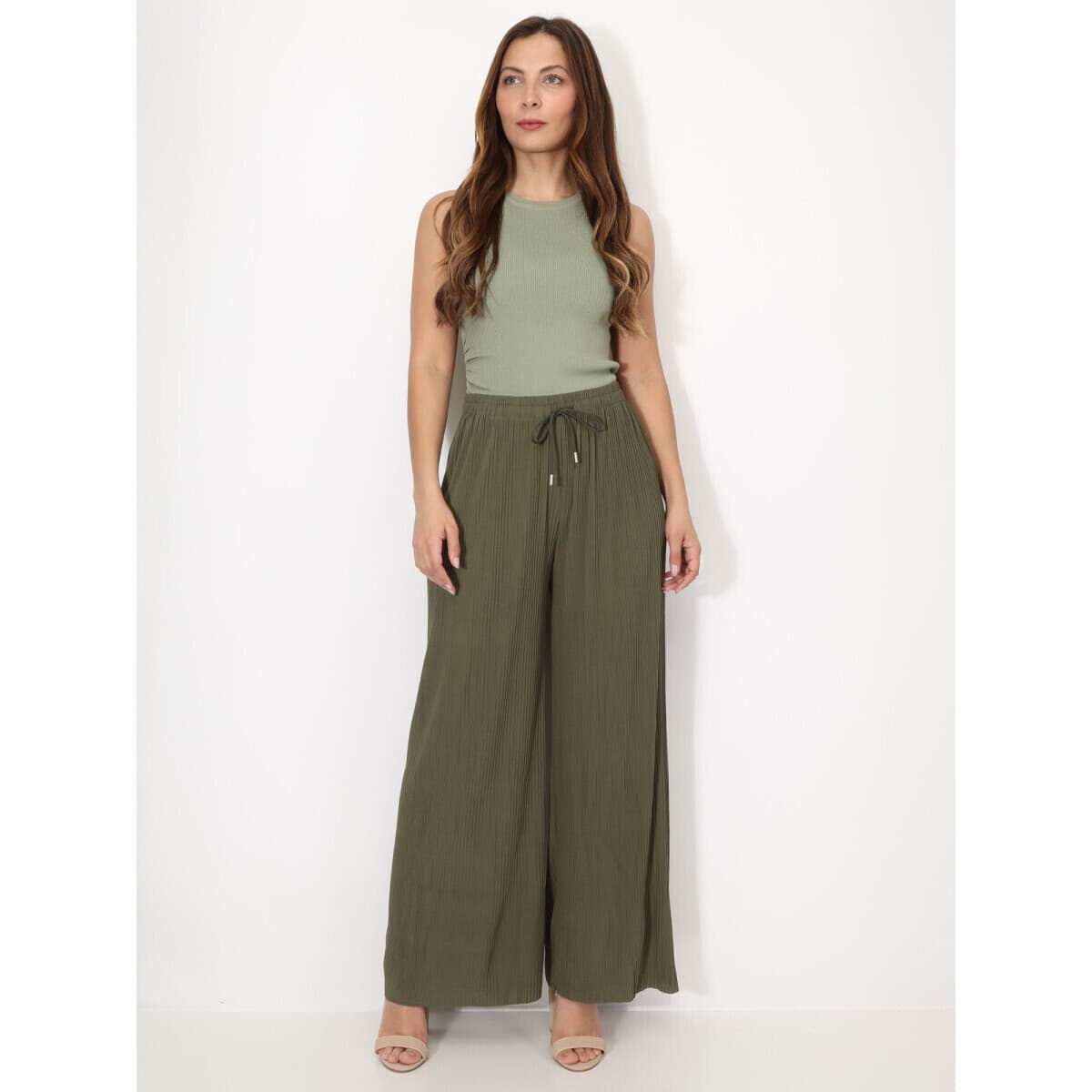 Women's Pants La Modeuse Khaki
