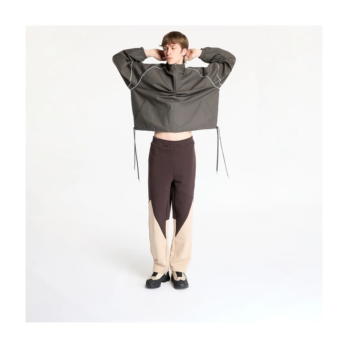 Women's Sports Pants Reebok Brown