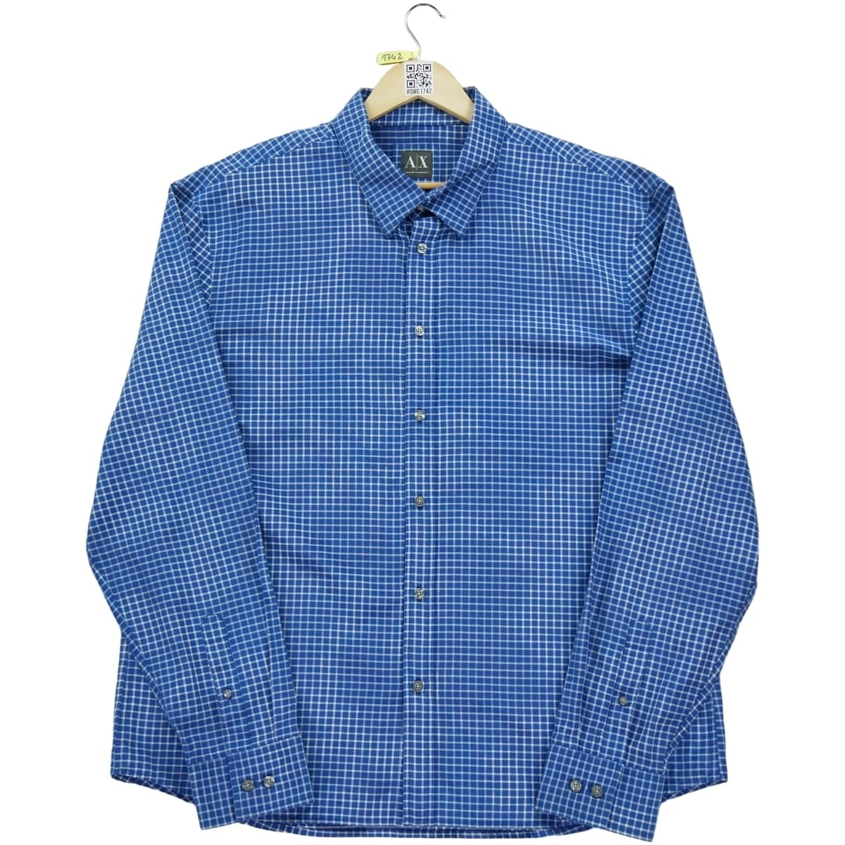 Men's Shirts EAX Blue