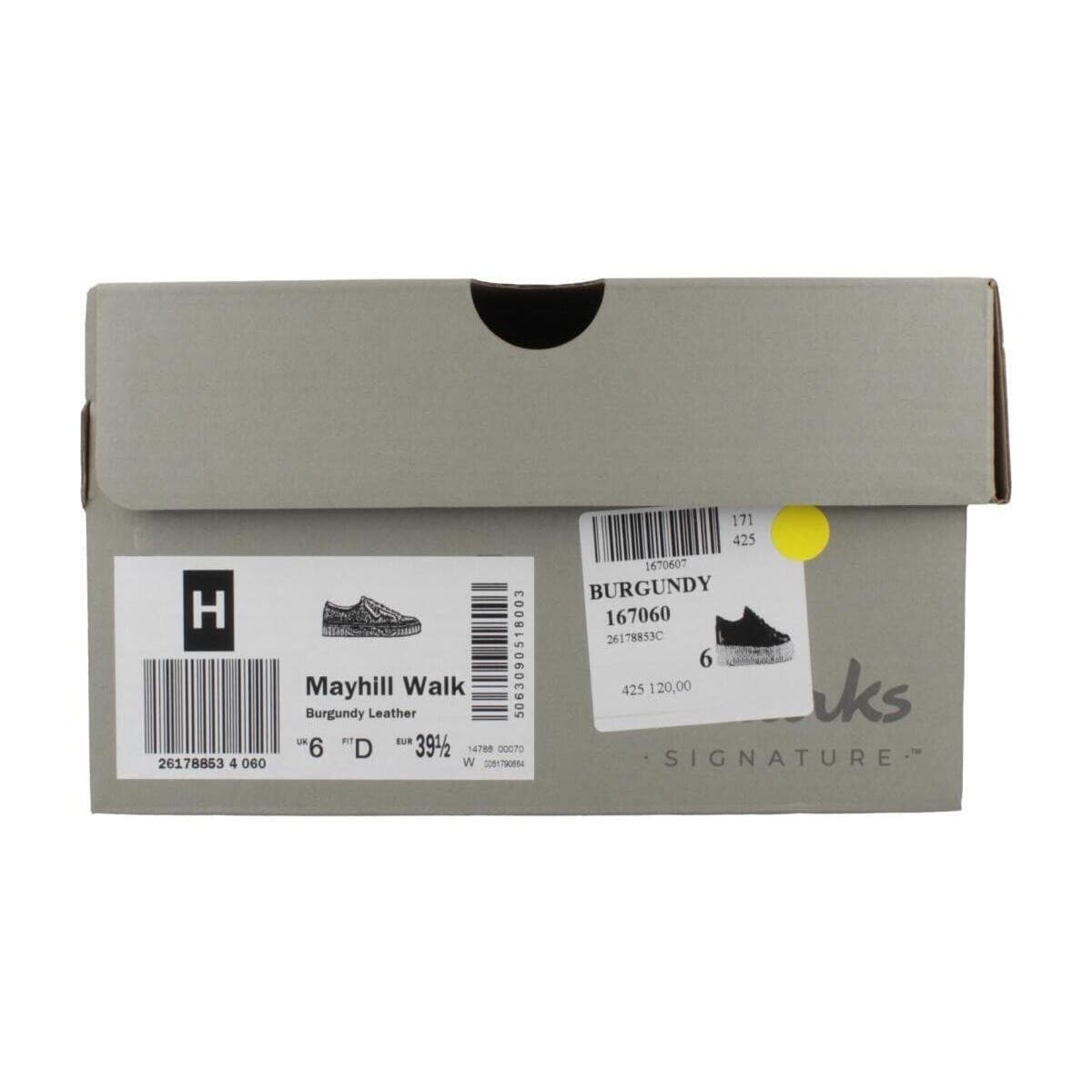 Women's Sneakers Clarks Bordeaux