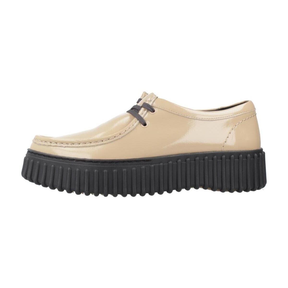 Women's Derby Shoes Clarks Beige