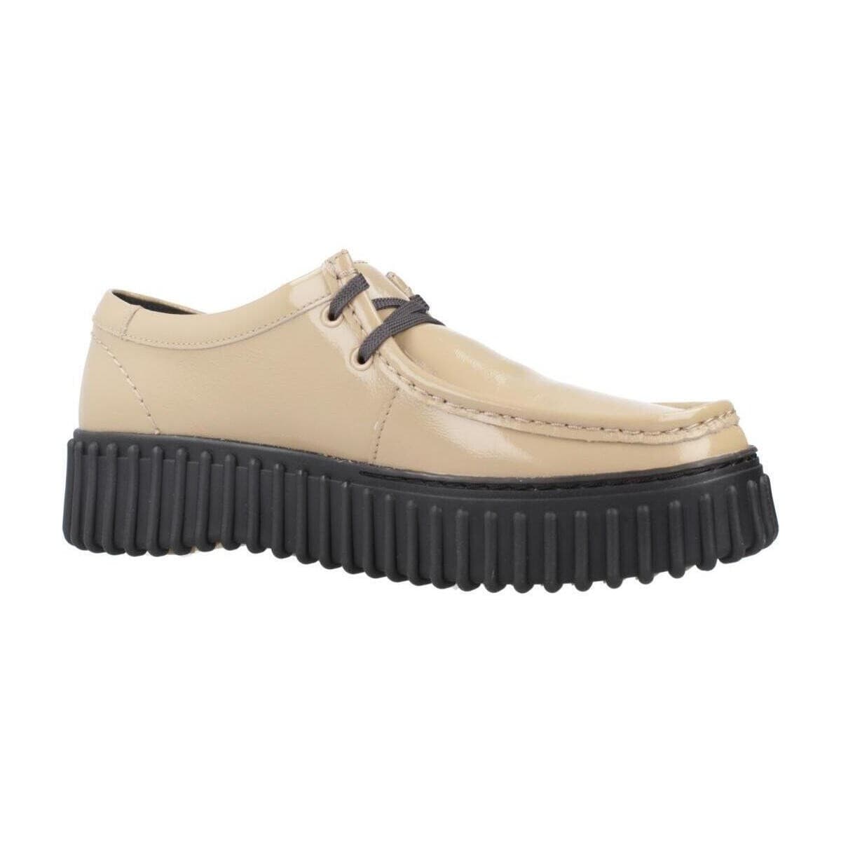 Women's Derby Shoes Clarks Beige