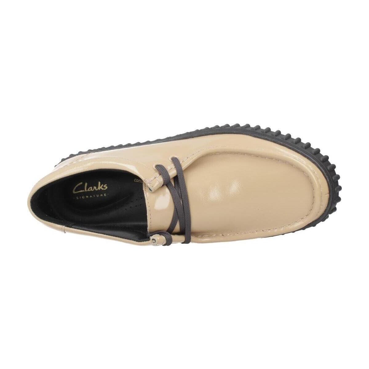 Women's Derby Shoes Clarks Beige