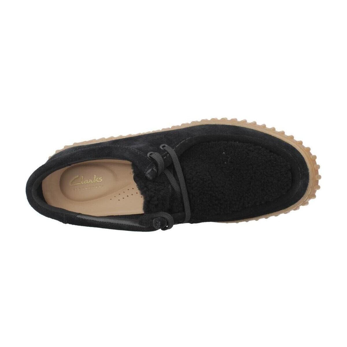 Women's Derby Shoes Clarks Black