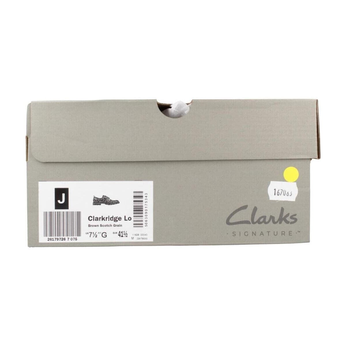 Men's Derby Shoes Clarks Bordeaux