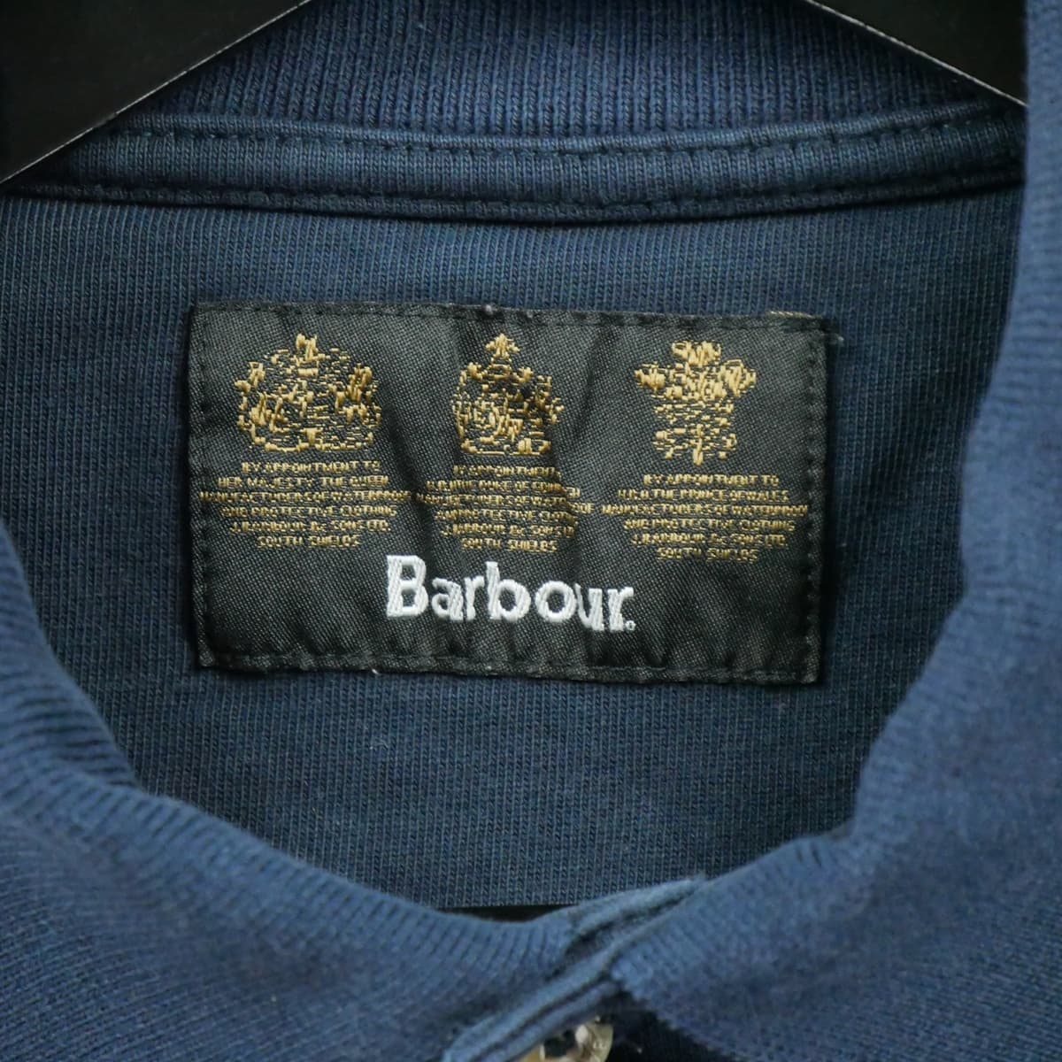 Men's Polo Shirts Barbour Blue