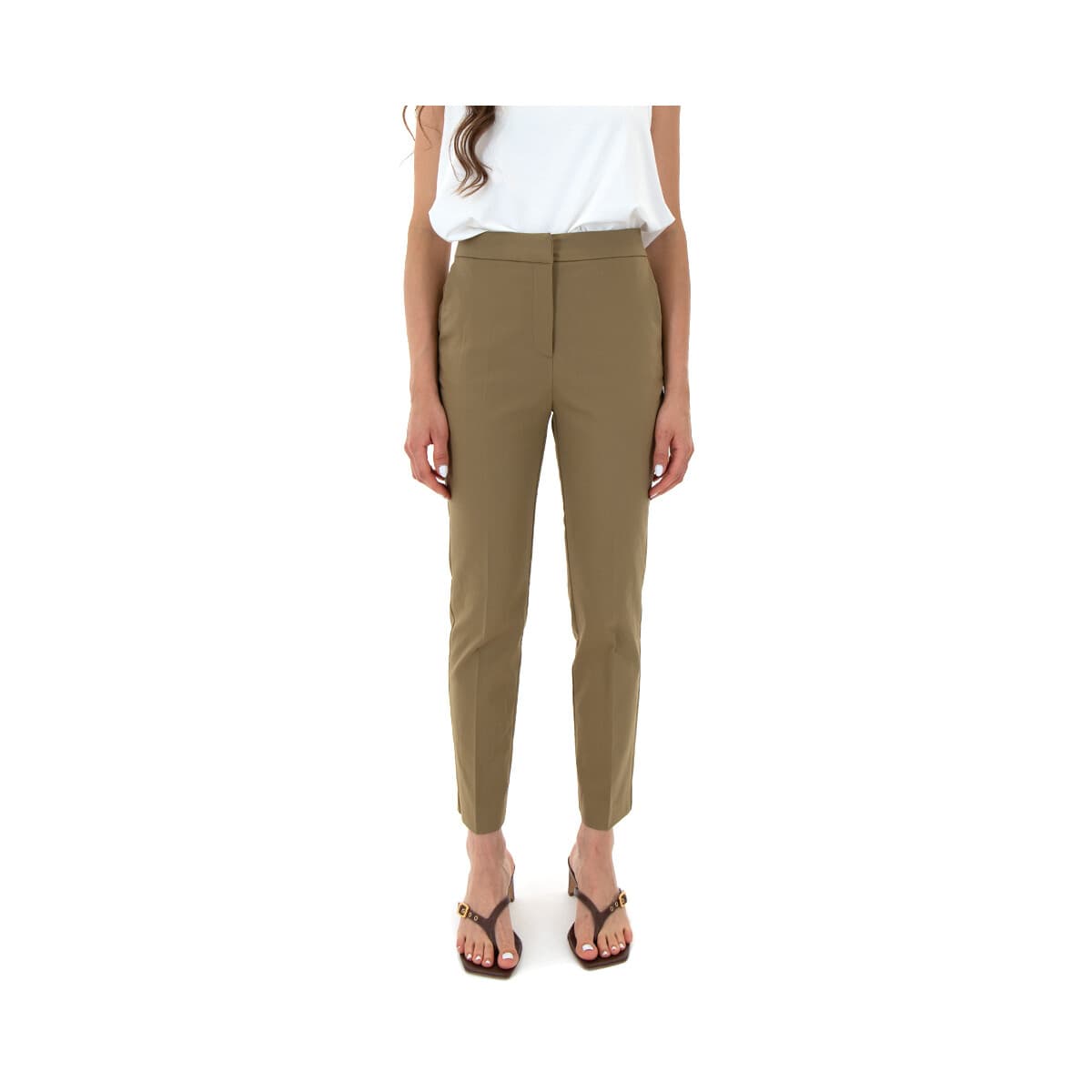 Women's Pants My T Wearables Khaki