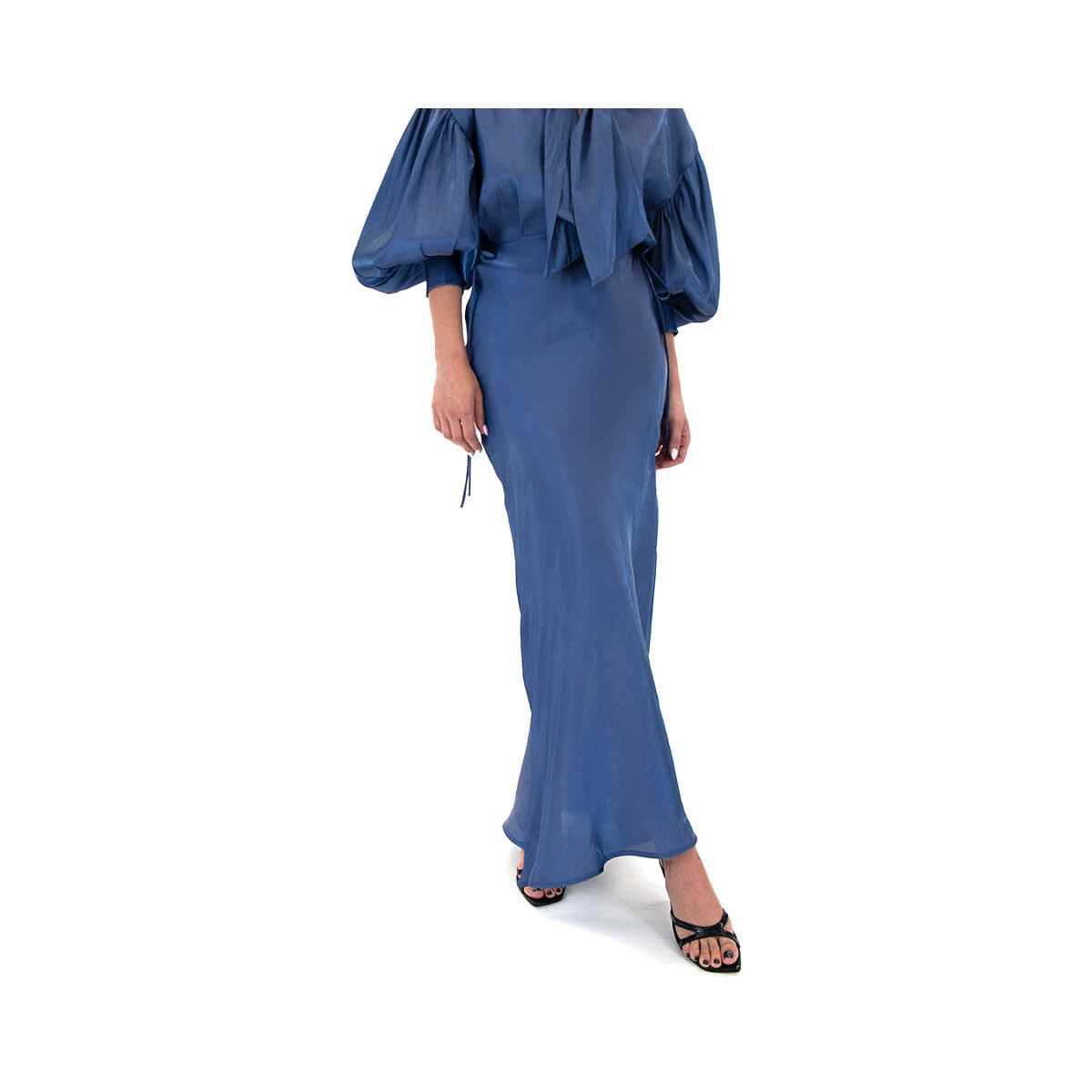 Μακρυές φούστες My T Wearables TIE WAIST MAXI SKIRT WOMEN