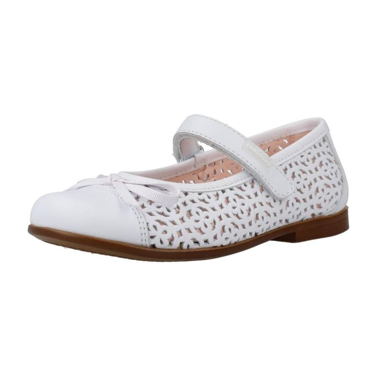 Girls' Dress Shoes Pablosky White