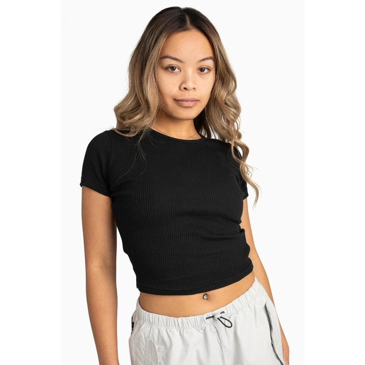 Women's T-Shirts Converse Black