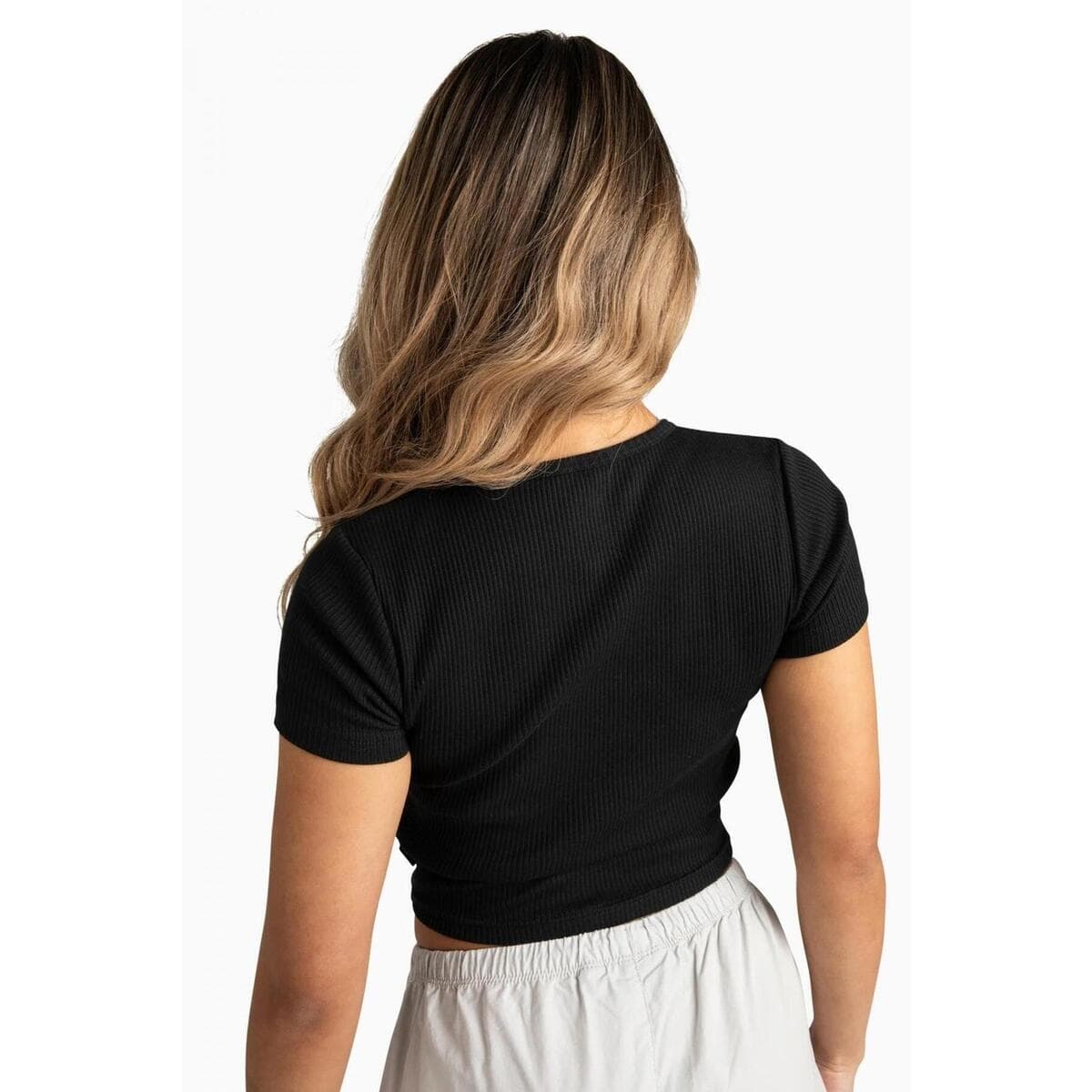 Women's T-Shirts Converse Black