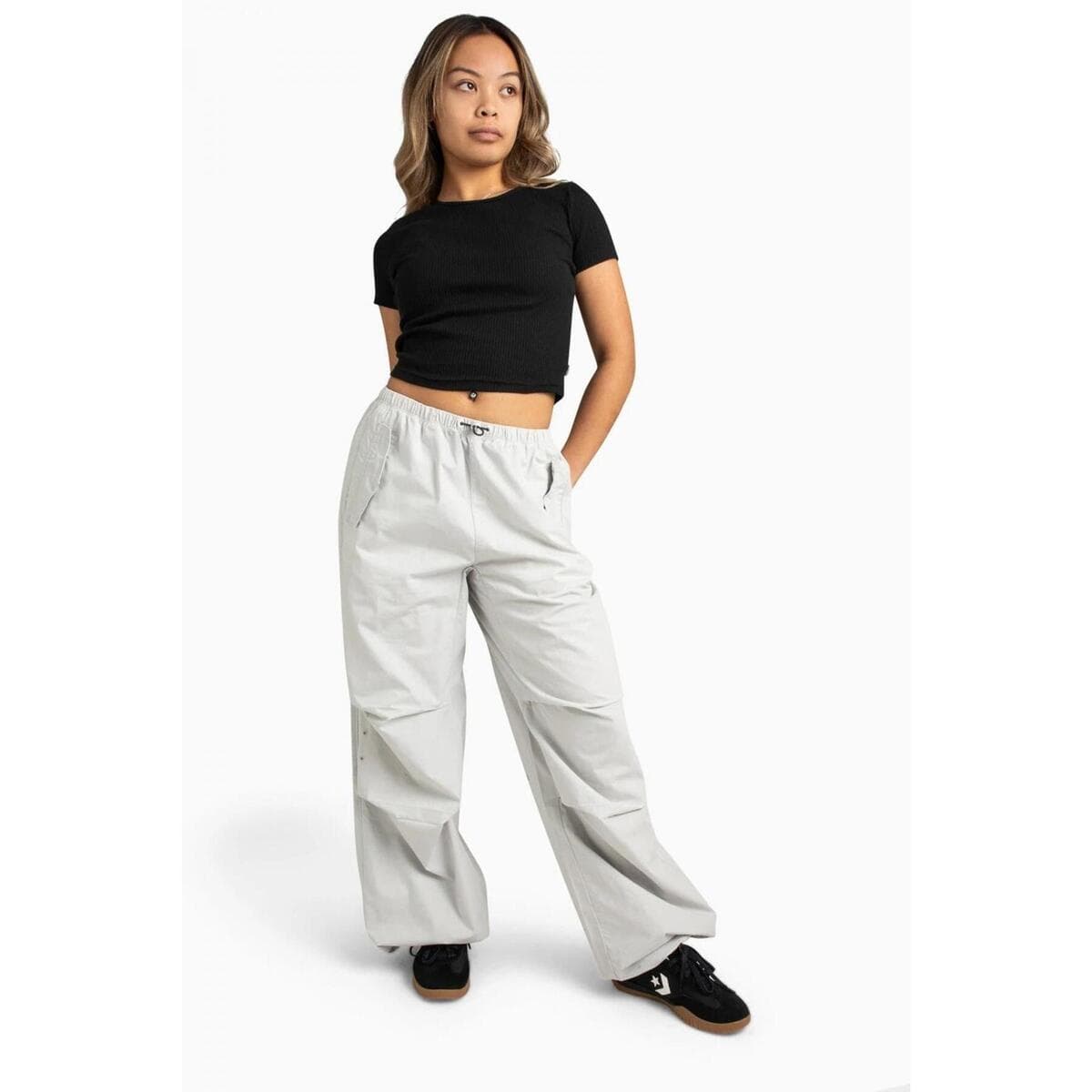 Women's T-Shirts Converse Black