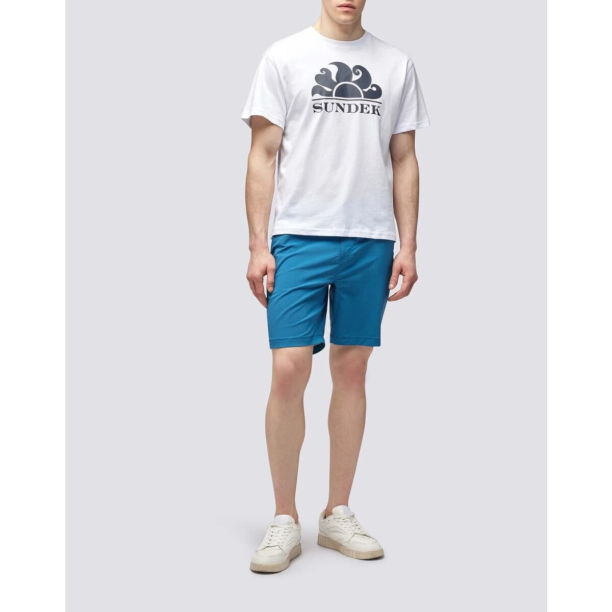 Men's T-Shirts Sundek White