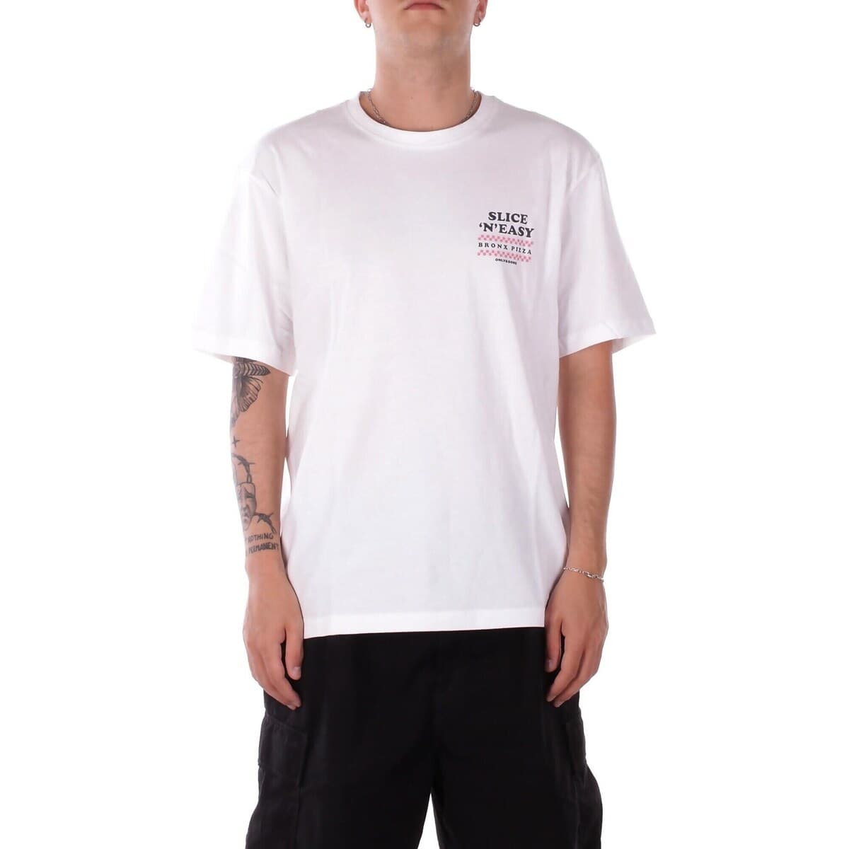 Men's T-Shirts Only & Sons White