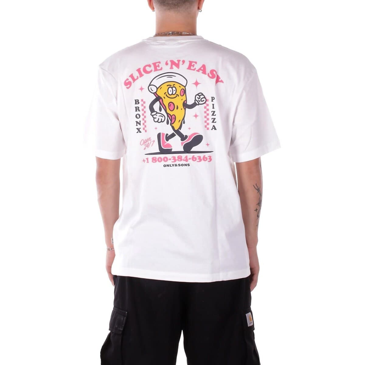 Men's T-Shirts Only & Sons White