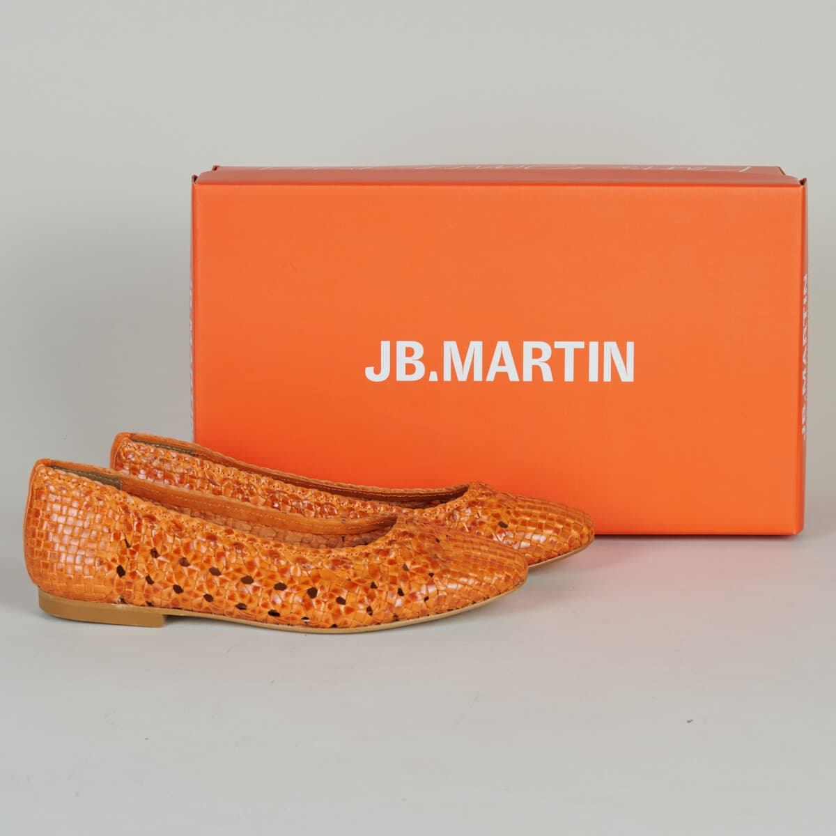 Women's Ballet Flats JB Martin Gold