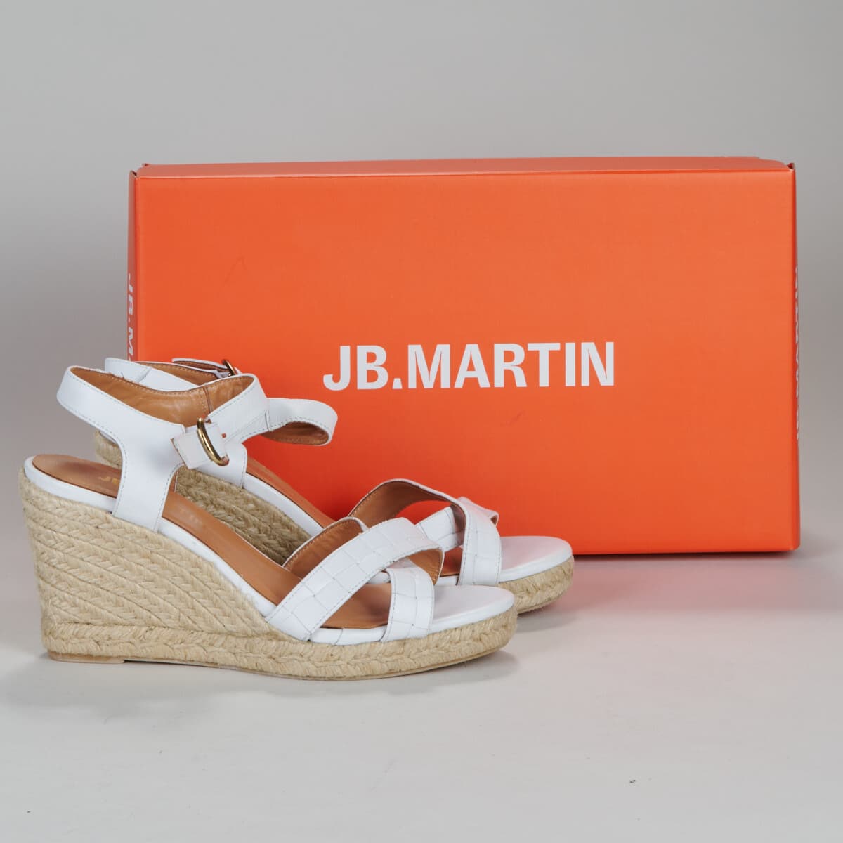 Women's Espadrilles JB Martin White