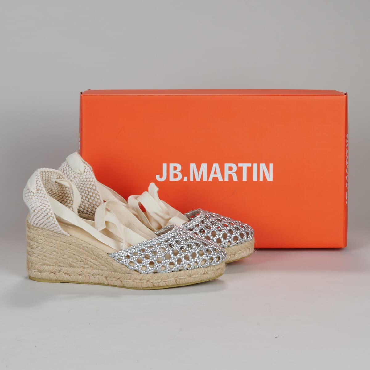 Women's Espadrilles JB Martin Silver