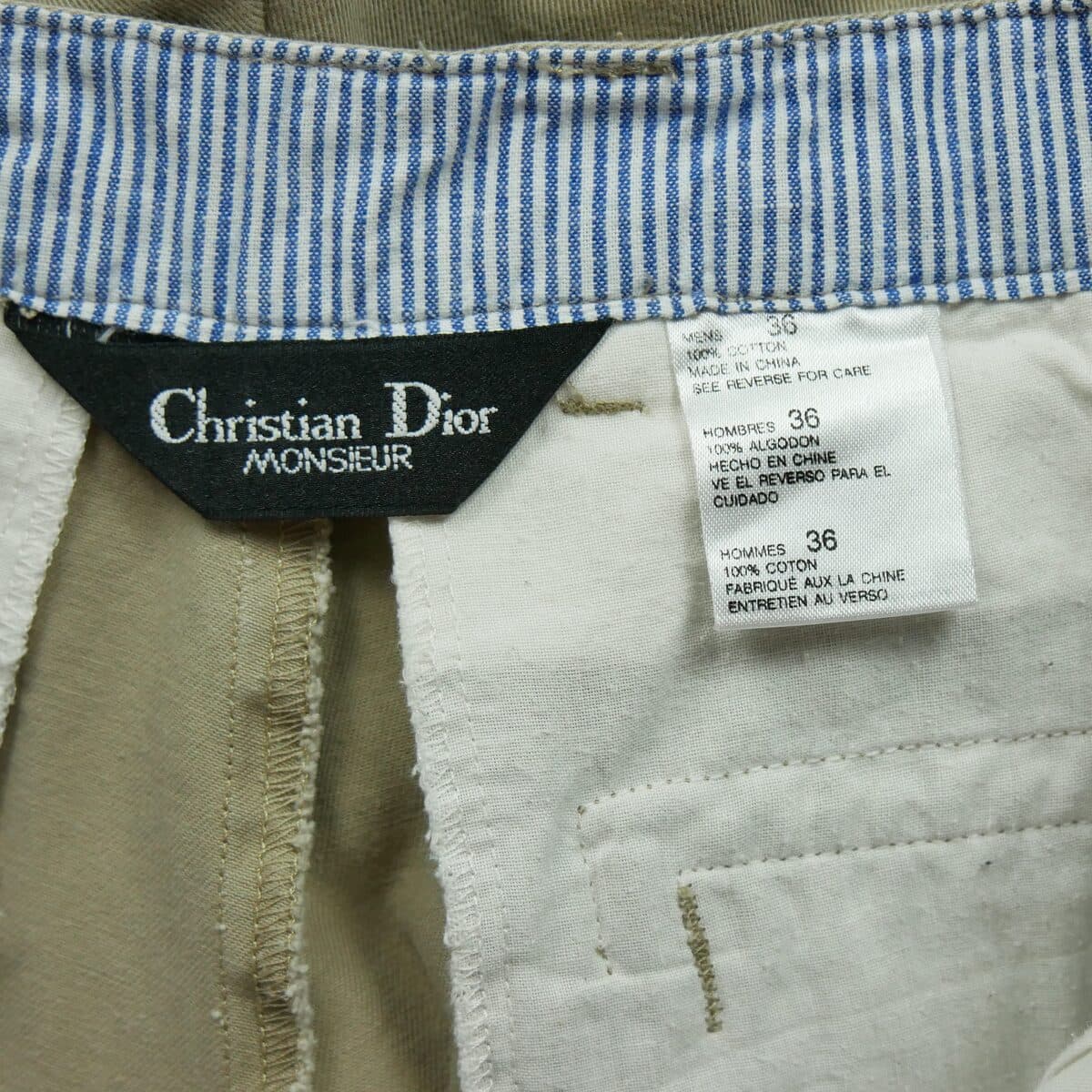 Men's Shorts Dior Beige