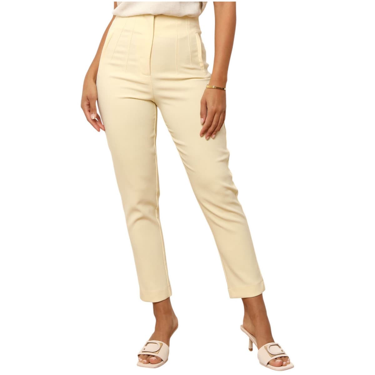 Women's Pants La Modeuse Yellow