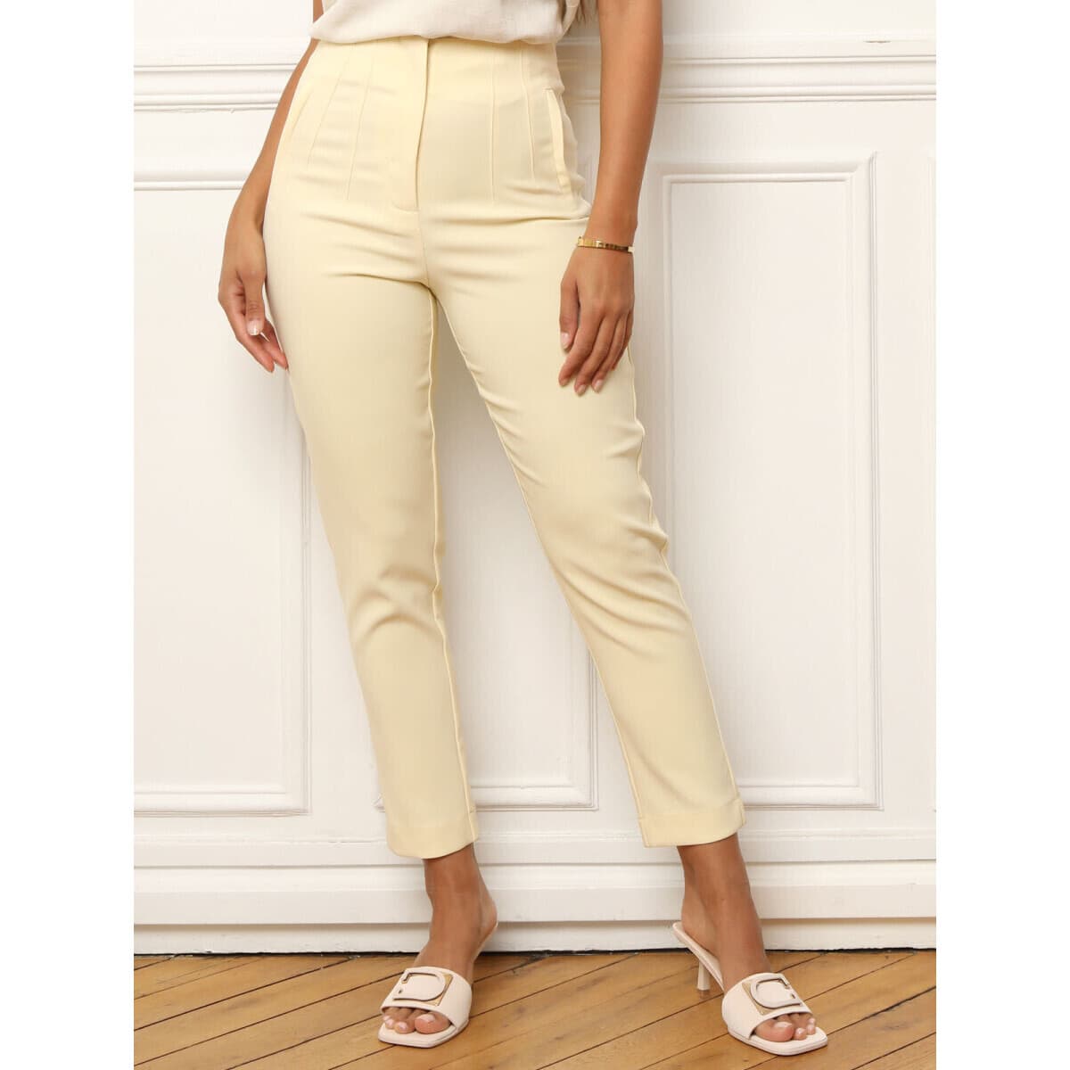 Women's Pants La Modeuse Yellow