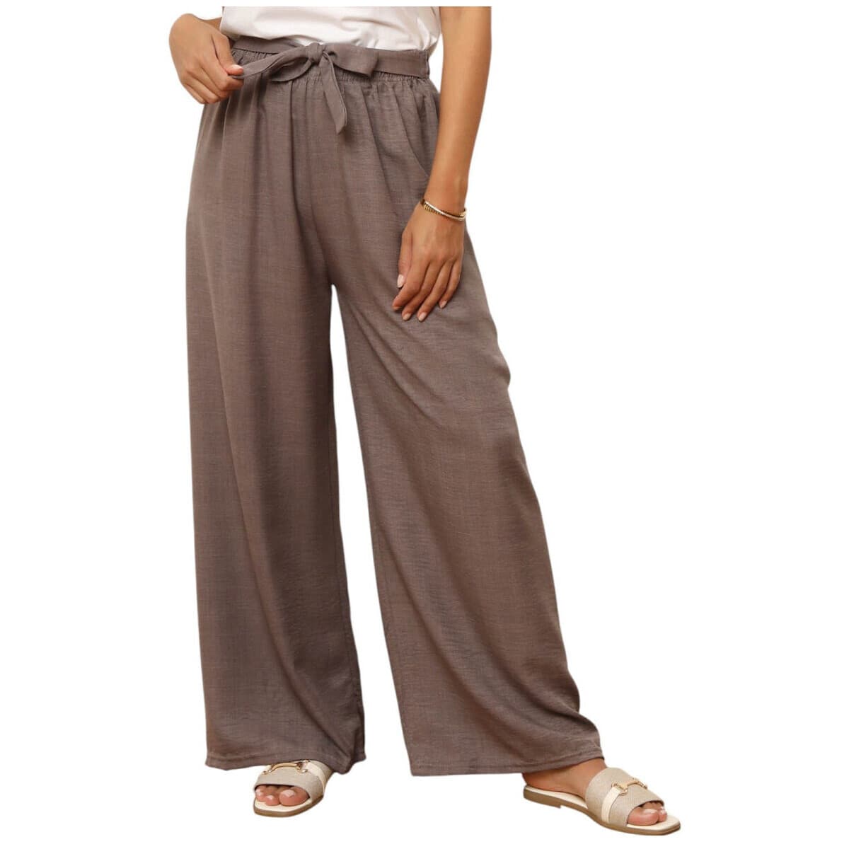 Women's Pants La Modeuse Brown