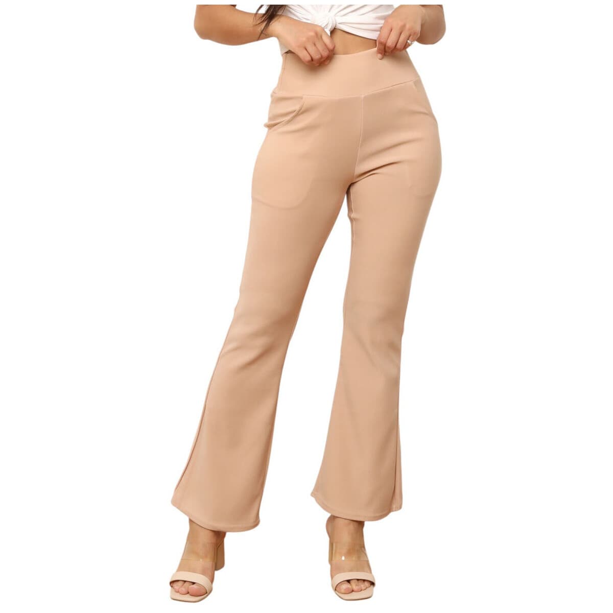Women's Pants La Modeuse Beige