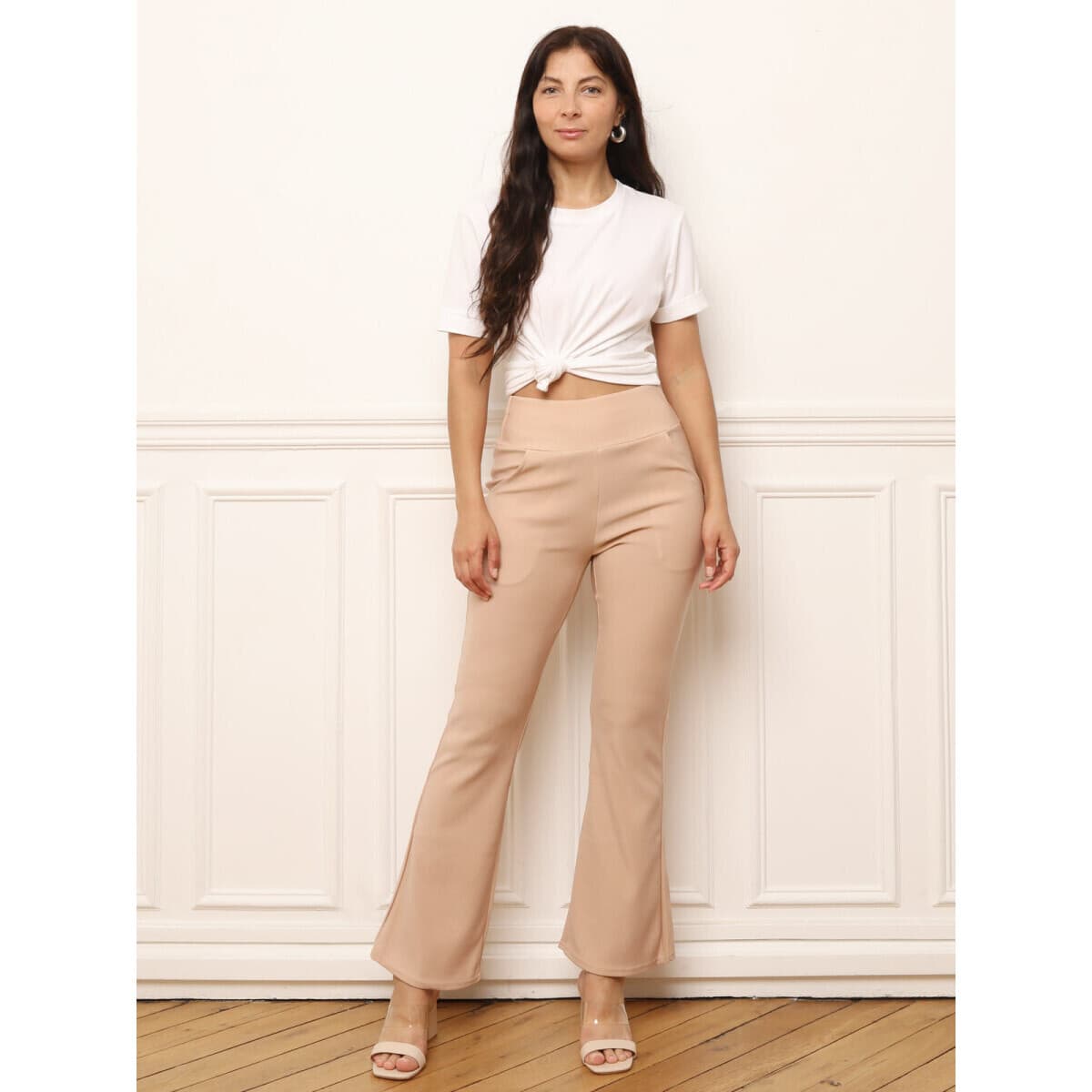 Women's Pants La Modeuse Beige