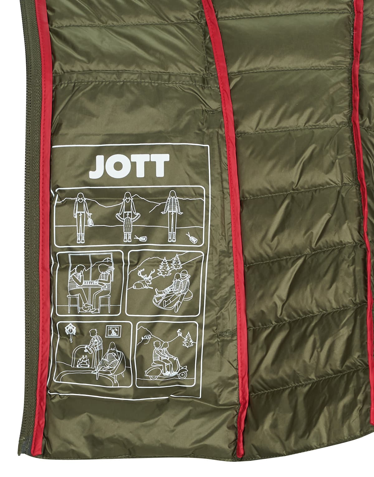 Women's Jackets JOTT Khaki