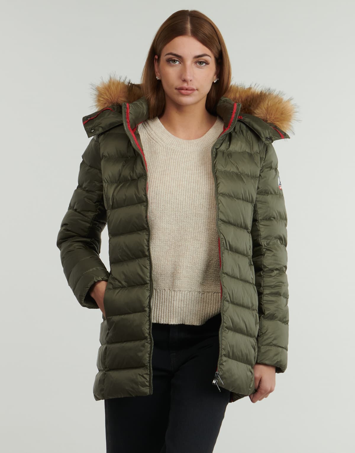 Women's Jackets JOTT Khaki