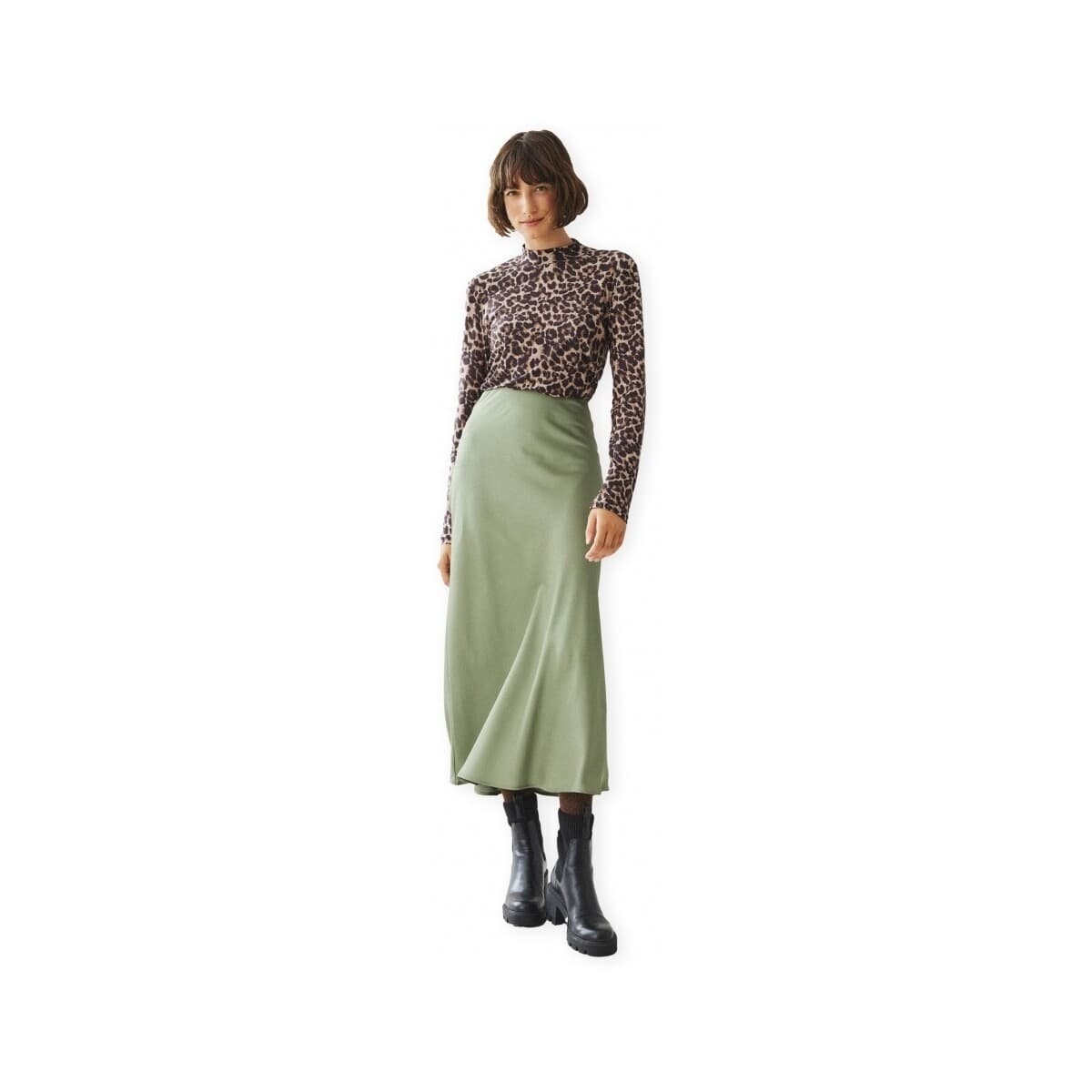 Women's Skirts Vila Green