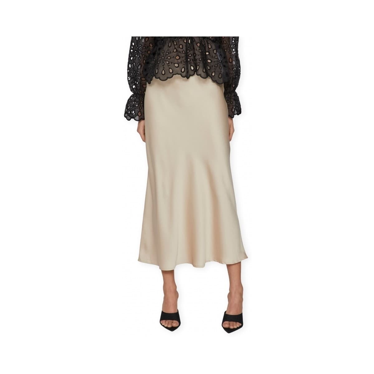 Women's Skirts Vila Beige