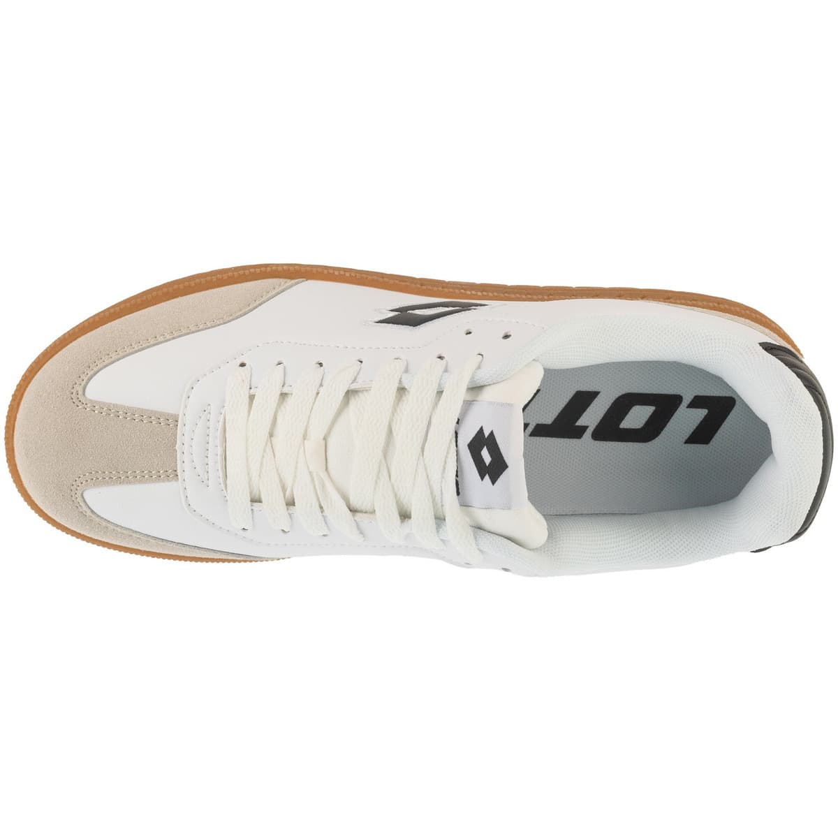 Men's Gym Shoes Lotto White