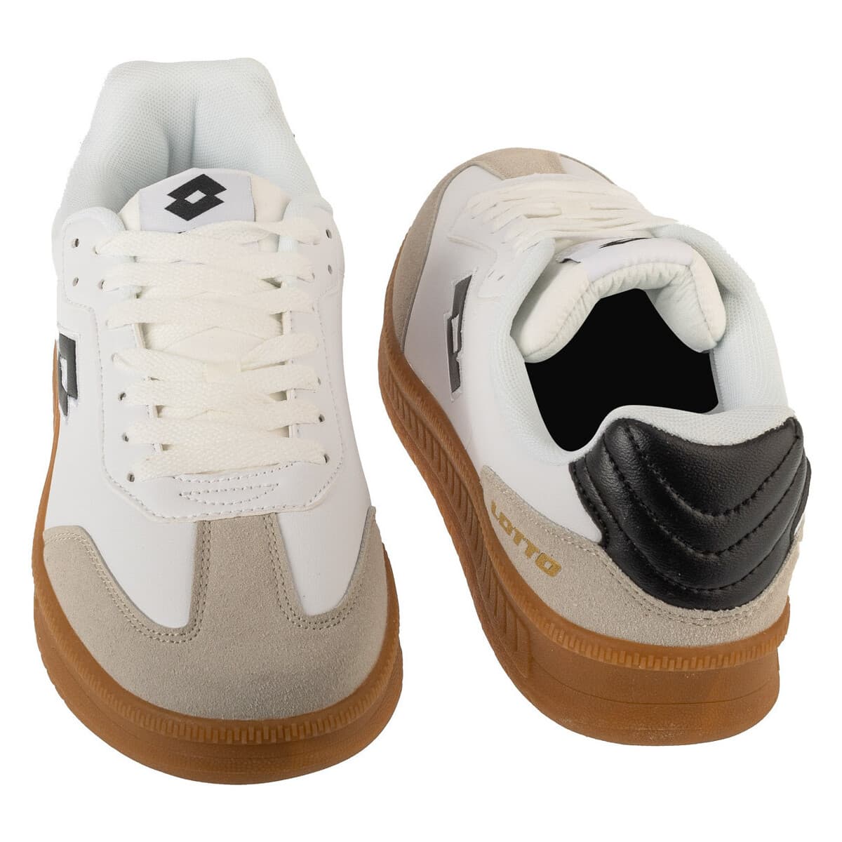 Men's Gym Shoes Lotto White