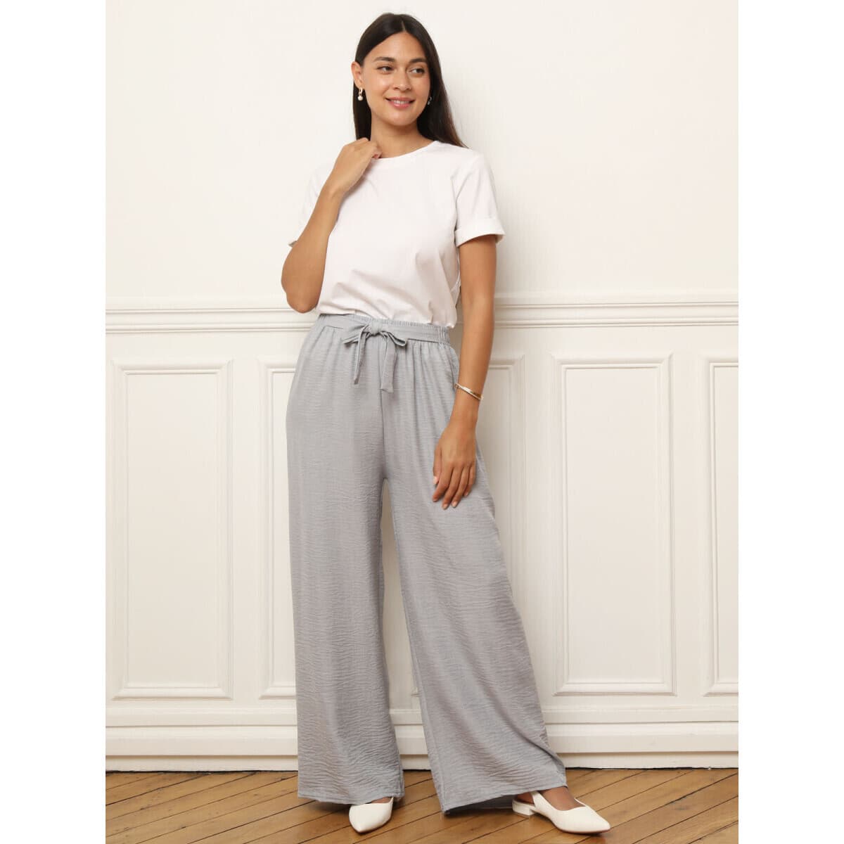 Women's Pants La Modeuse Gray