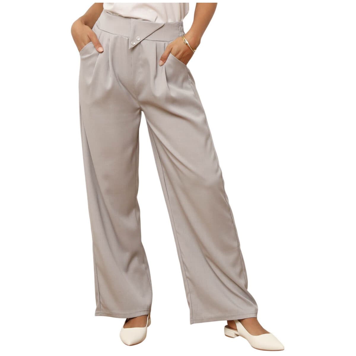 Women's Pants La Modeuse Gray