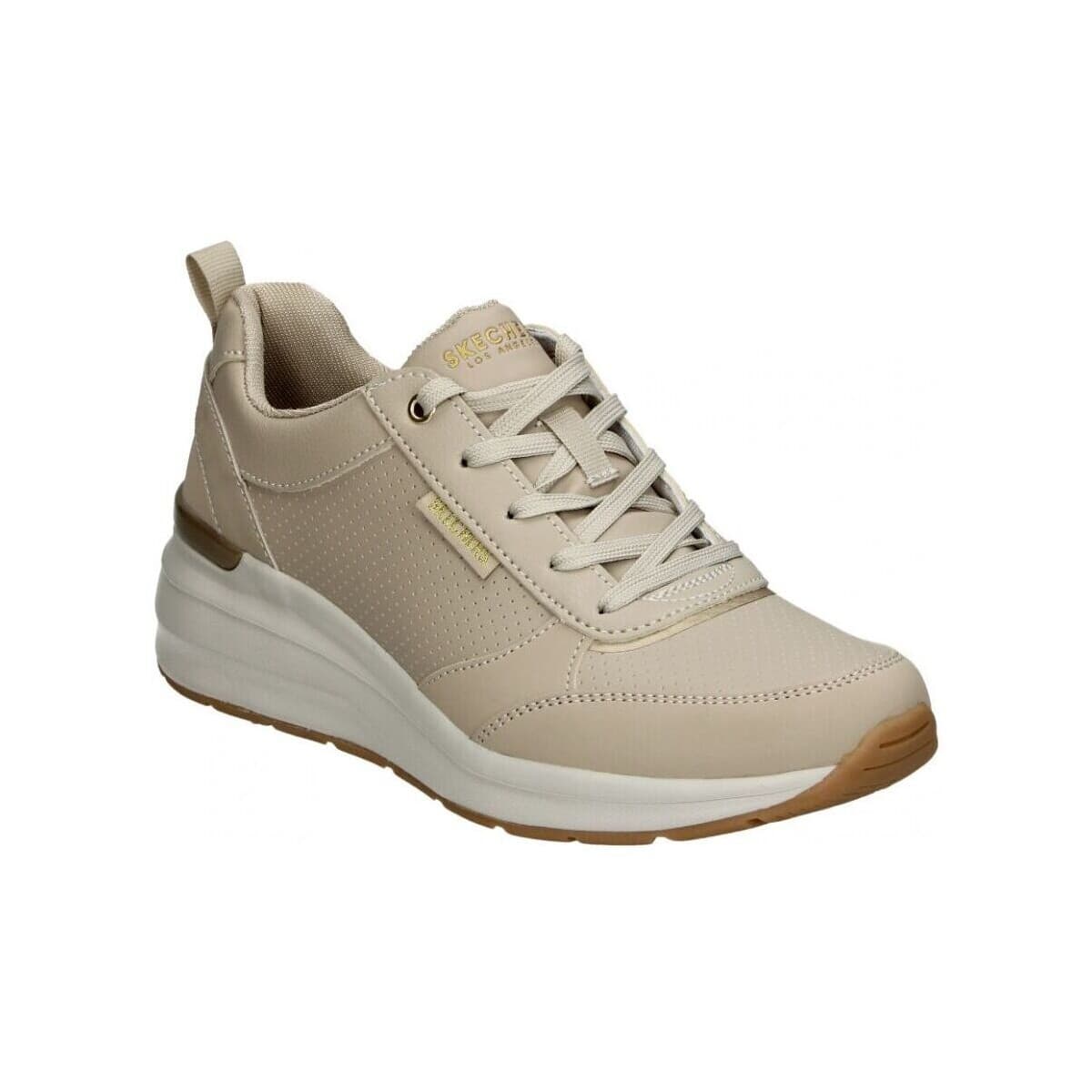 Women's Gym Shoes Skechers Beige